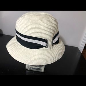Calvin Klein Bucket Sunhat w/ Grosgrain Ribbon